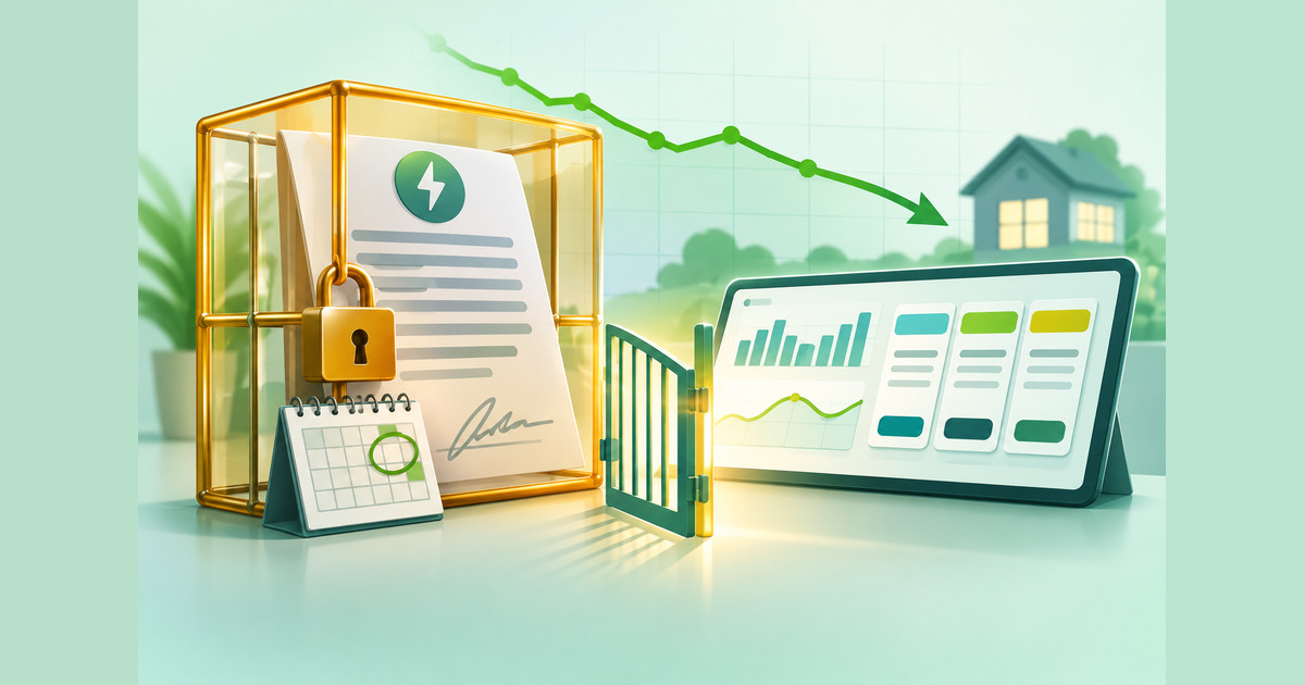 Set-and-Forget Electricity Broker Trap: The Hidden Cost of Auto-Enrollment